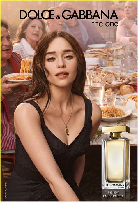 dolce gabbana emily clark|emilia clarke perfume.